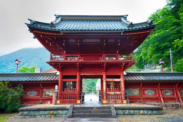 Nikko Japón Templo Chuzenji Nikko Tochigi Japón Sitio Histórico Famoso —  Fotos de Stock