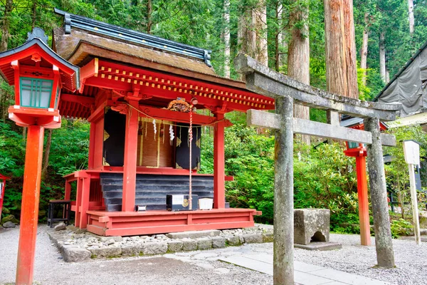 Nikko Japonsko Marfa Mitomo Jinja Svatyni Futarasan Nikku Tochigi Japonsko — Stock fotografie