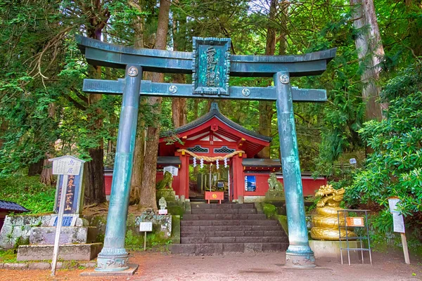 Nikko Ιαπωνία Futarasan Jinja Chugushi Shrine Nikko Tochigi Ιαπωνία Ένας — Φωτογραφία Αρχείου