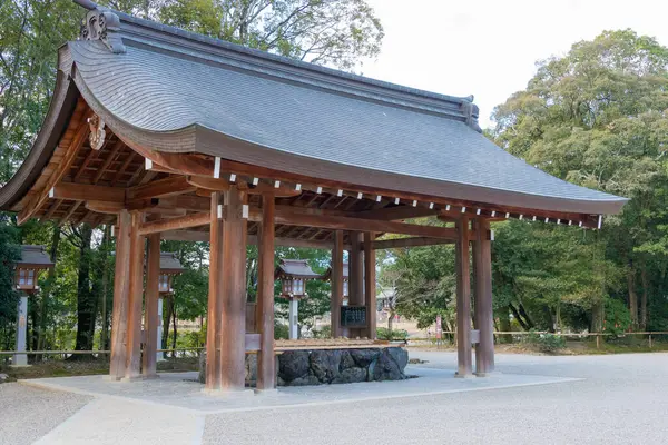 Nara Japán Kashihara Jingu Szentély Kashiharában Nara Japán Szentély Eredetileg — Stock Fotó