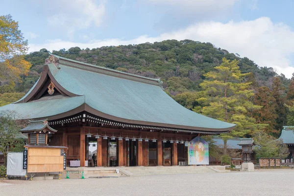 Нара Япония Kashihara Jingu Shrine Кашихаре Нара Япония Храм Построен — стоковое фото