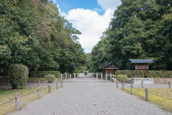 Nara Japonsko Mauzoleum Císaře Suizeie Kašmíru Nara Japonsko Císař Suizei — Stock fotografie