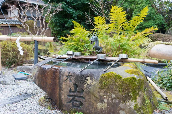 Нара Япония Yoshimiya Shrine Йошино Нара Япония Входит Список Всемирного — стоковое фото