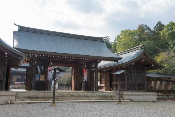 Нара Япония Yoshino Shrine Yoshino Нара Япония Храм Построен 1892 — стоковое фото