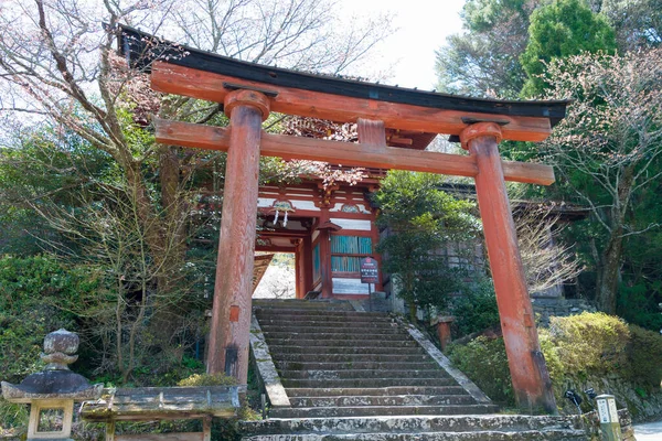 奈良県 奈良県吉野市にある吉野三曲神社 世界遺産に登録されている紀伊山地の霊場と参詣道 — ストック写真