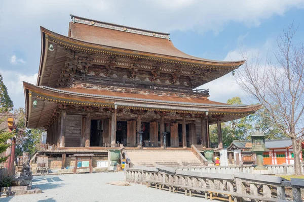 Nara Japão Templo Kimpusen Yoshino Nara Japão Faz Parte Patrimônio — Fotografia de Stock