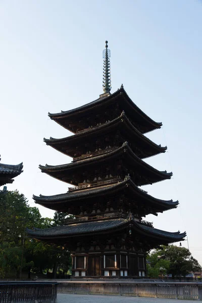 Nara Giappone Tempio Kofukuji Nara Giappone Parte Del Patrimonio Mondiale — Foto Stock