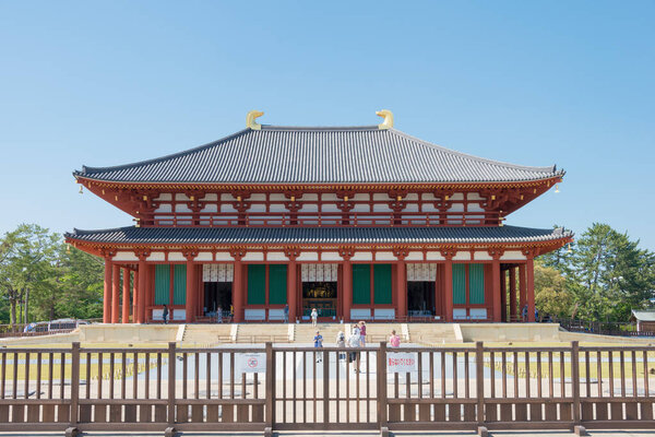 Нара, Япония - город Кофудзи в Наре, Япония. Входит в список Всемирного наследия ЮНЕСКО - Исторические памятники древней Нары.