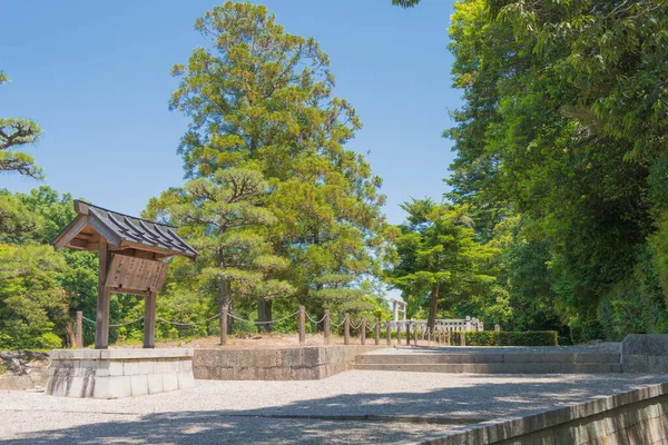 Nara Japan Mausoleum Der Kaiserin Hibasuhime Mikoto Nara Japan Sie — Stockfoto