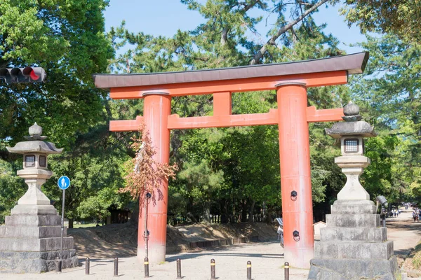 Nara Japonsko Svatyně Kasuga Taisha Kasuga Grand Shrine Japonském Nara — Stock fotografie