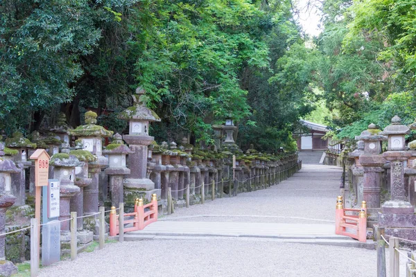 Nara Ιαπωνία Kasuga Taisha Shrine Kasuga Grand Shrine Στη Nara — Φωτογραφία Αρχείου