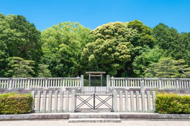 Nara, Japonya - Japonya, Nara 'da İmparator Seimu' nun mozolesi. İmparator Seimu (84-190) Japonya 'nın 13. imparatoruydu..