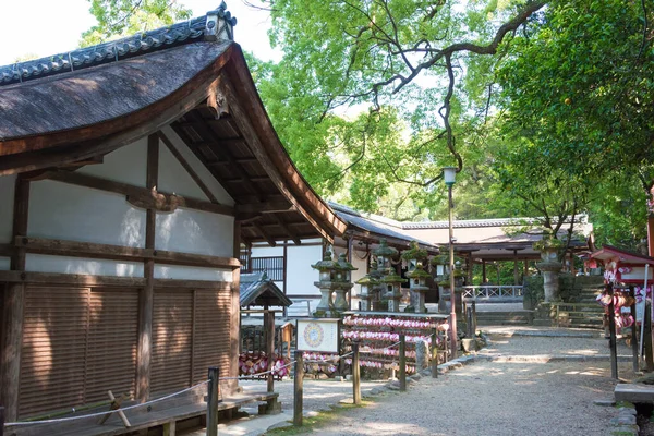 奈良県 春日大社 春日大社 奈良県 ユネスコ世界遺産に登録されている 奈良の歴史的建造物 — ストック写真