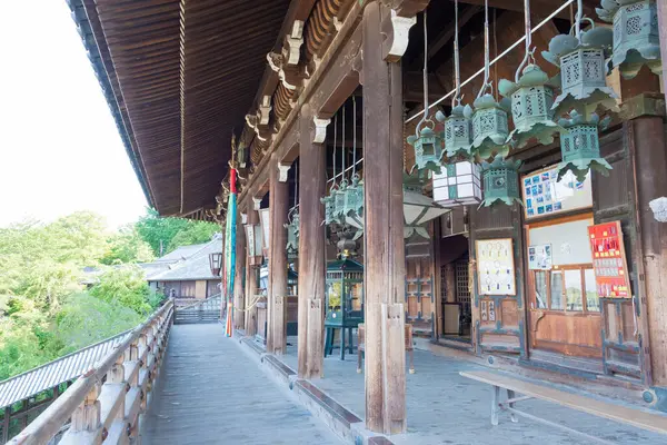 Nara Japonsko Chrám Todaiji Nara Japonsko Součástí Světového Dědictví Unesco — Stock fotografie