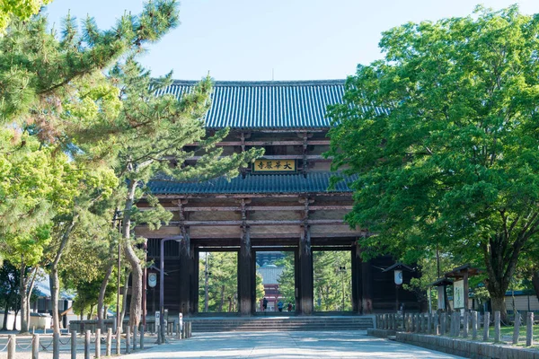 Nara Japonya Japonya Nara Daki Todaiji Tapınağı Unesco Dünya Mirası — Stok fotoğraf