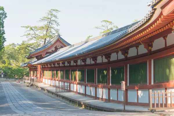 Nara Giappone Tempio Todaiji Nara Giappone Parte Del Patrimonio Mondiale — Foto Stock