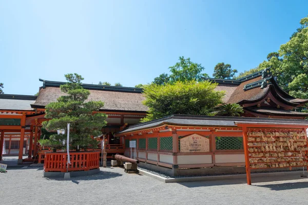 日本福冈 日本福冈的嘉实古寺 神龛始建于724年 — 图库照片