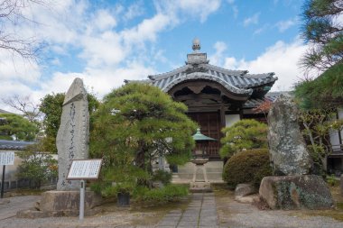 Hyogo, Japonya - Ako, Hyogo, Japonya 'daki Kagakuji Tapınağı. Tapınak aslında 1645 'te inşa edilmiş..