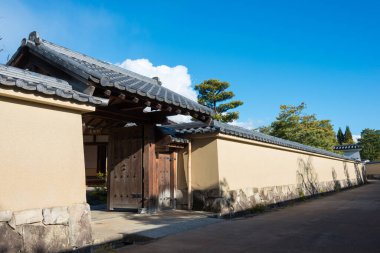 Hyogo, Japonya - Himeji Kalesi yakınlarındaki Koko-en Bahçeleri, Hyogo, Japonya. Koko-en Himeji Kalesi 'nin yanında bir Japon bahçesidir..