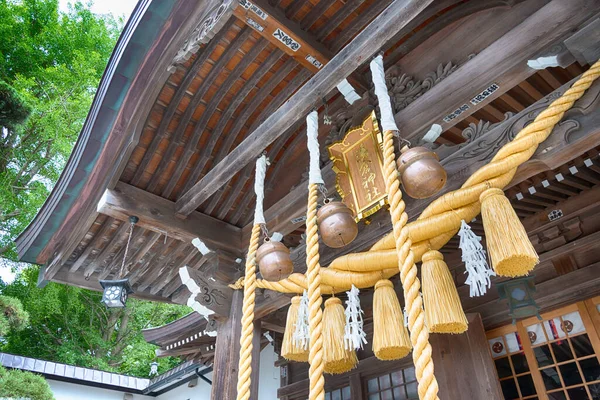 函館市 北海道函館市の湯倉神社 湯倉神社は360年の歴史があり 湯の川温泉街から徒歩10分です — ストック写真