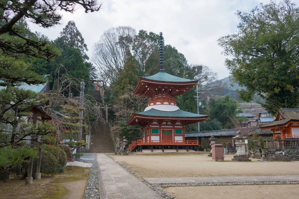 Wakayama Japonya Kudoyama Wakayama Japonya Daki Jisonin Tapınağı Unesco Nun — Stok fotoğraf