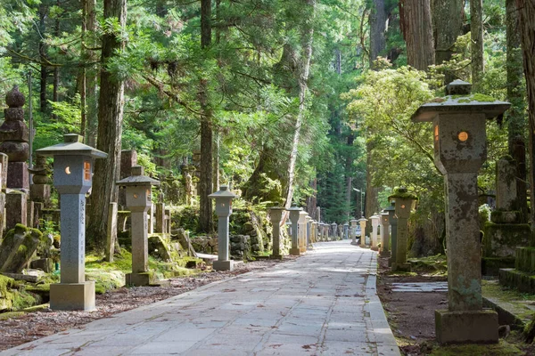Wakayama Ιαπωνία Νεκροταφείο Okunoin Στην Koya Wakayama Ιαπωνία Όρος Κόγια — Φωτογραφία Αρχείου