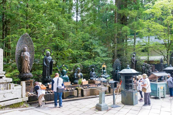 Wakayama Japón Okunoin Cemetery Mount Koya Koya Wakayama Japón Monte —  Fotos de Stock