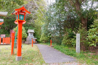 Wakayama, Japonya - Shingu, Wakayama, Japonya 'daki Asuka Tapınağında Jofuku no Miya Tapınağı.