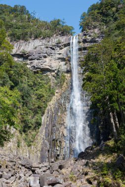 Wakayama, Japonya - Nachikatsuura, Wakayama, Japonya 'da Nachi Şelaleleri. UNESCO 'nun Dünya Mirası Alanındaki 