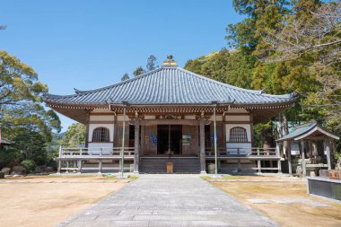 Wakayama, Japonya - Fudarakusanji Tapınağı Nachikatsuura, Wakayama, Japonya. UNESCO 'nun Dünya Mirası Alanındaki 