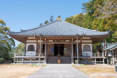 Wakayama, Japonya - Fudarakusanji Tapınağı Nachikatsuura, Wakayama, Japonya. UNESCO 'nun Dünya Mirası Alanındaki 