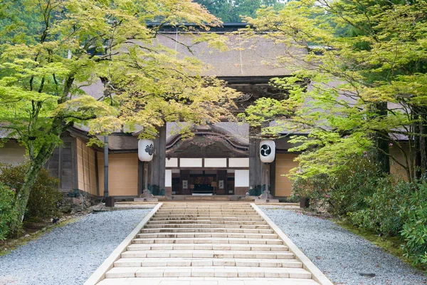 Wakayama Japonya Koya Wakayama Japonya Daki Kongobuji Tapınağı Koya Dağı — Stok fotoğraf