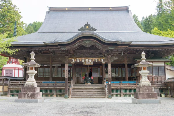 Wakayama Japonia Świątynia Namikiri Fudoson Koya Wakayama Japonia Góra Koya — Zdjęcie stockowe