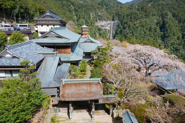 Wakayama Japan Seigantoji Temple Nachikatsuura Wakayama Japan 它是联合国教科文组织世界遗产 基山脉圣地和朝圣路线 的一部分 — 图库照片