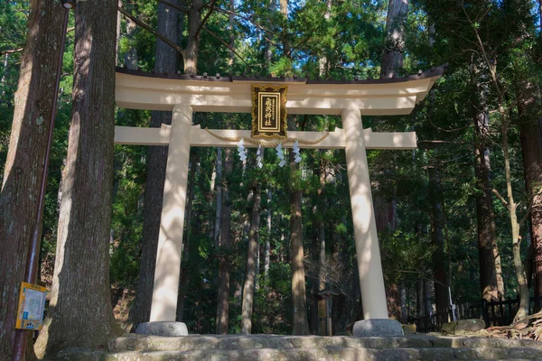 Wakayama Japonsko Přístup Vodopádům Nachi Nachikatsuuře Wakayama Japonsko Součástí Posvátných — Stock fotografie