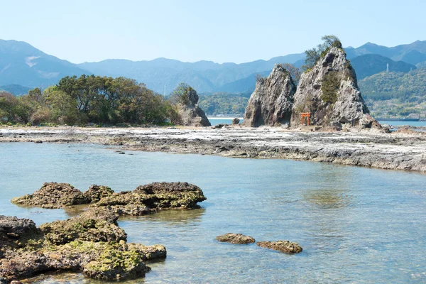 Wakayama Ιαπωνία Ακτή Ojaura Στη Nachikatsuura Wakayama Ιαπωνία Είναι Μέρος — Φωτογραφία Αρχείου