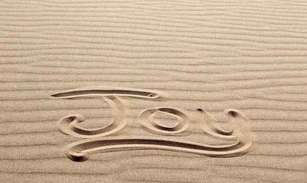콜로라도에서 모래에 — 스톡 사진