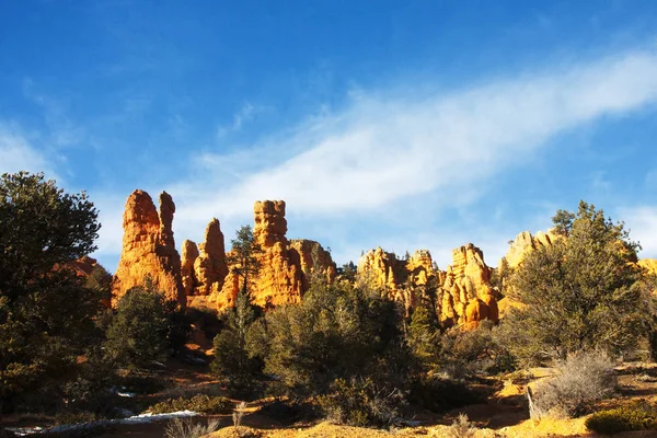 Kings Court Dağ Bryce Canyon Milli Parkı Utah Görünümünü — Stok fotoğraf