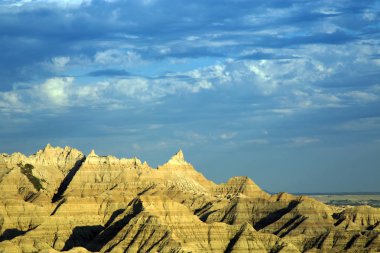 Tepeler Badlands Ulusal Parkı, Güney Dakota, aşındırıyor