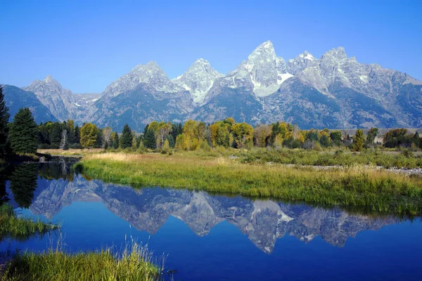 Grand Tetons Milli Parkı, Wyoming açılış Scwabacher