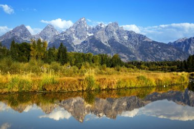 Grand Tetons Milli Parkı, Wyoming açılış Scwabacher