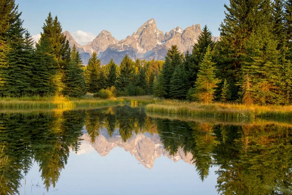 Grand Tetons Milli Parkı, Wyoming açılış Scwabacher