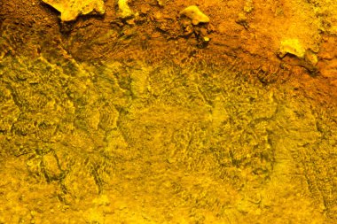 Batı başparmak şofben Havzası bakır ve sarı, Yellostone Milli Parkı, Wyoming