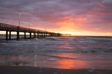 Bob Hall Pier, Peder ballı Park, Corpus Christi, Teksas