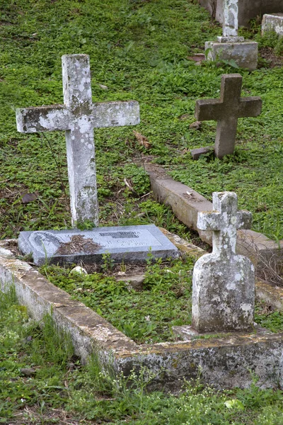 Krzyże Stary Cmentarz Brownsville Texas — Zdjęcie stockowe