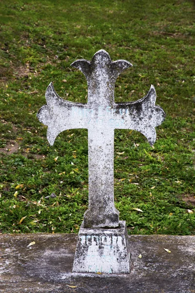 Grobu Markerów Cmentarz — Zdjęcie stockowe