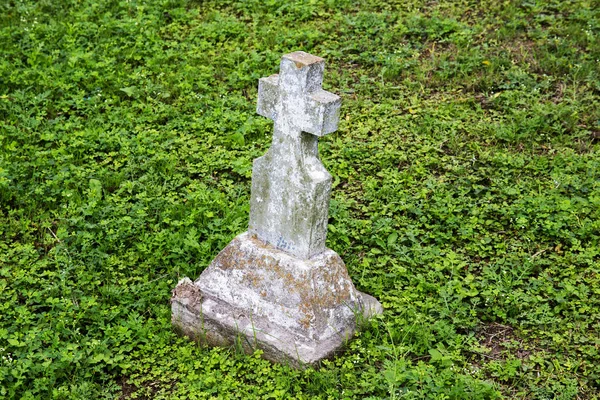 Grobu Markerów Cmentarz — Zdjęcie stockowe