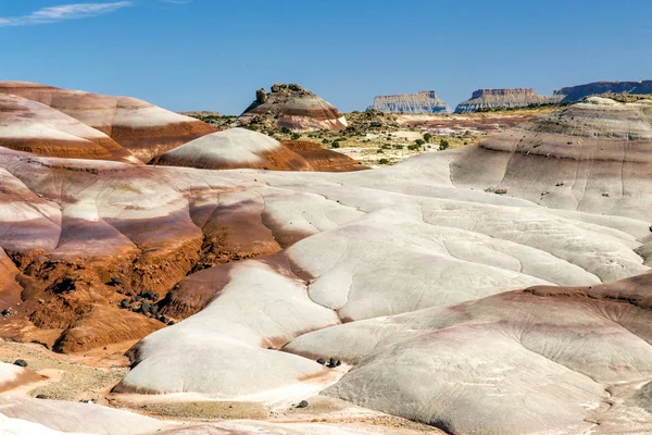 Bentonite Hills em Cathedral Valley, Capital Reef National Park , — Fotografia de Stock