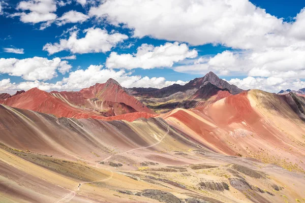 Rainbow Berg Bezienswaardigheid Van Peru — Stockfoto