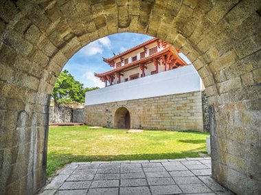 Büyük Güney kapısında, simgesel yapısının Tainan City, Tayvan.